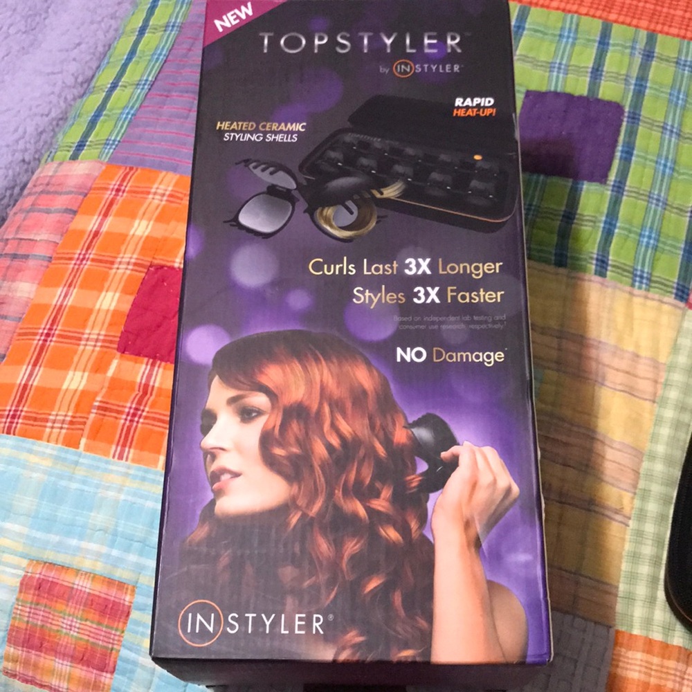 Topstyler by Instyler ceramic heat curling shells